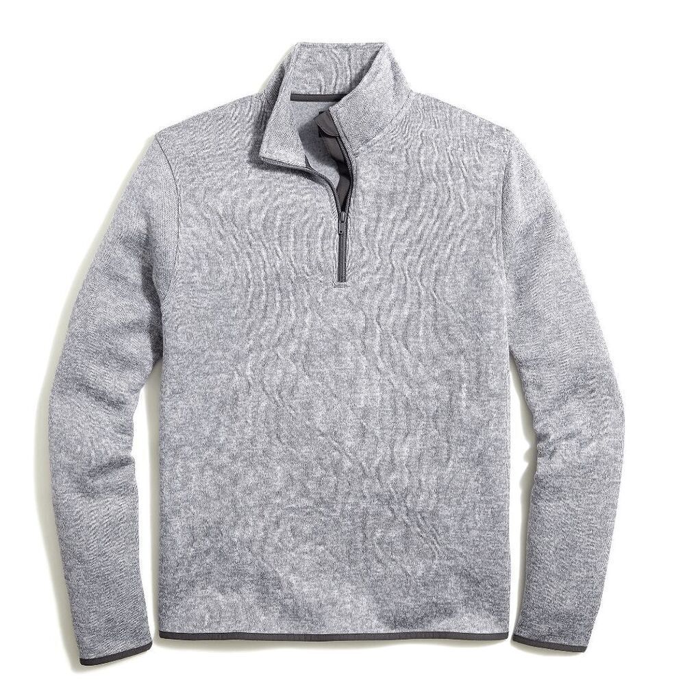 J. Crew Half-Zip Pullover Fleece Sweater Men's Size Small